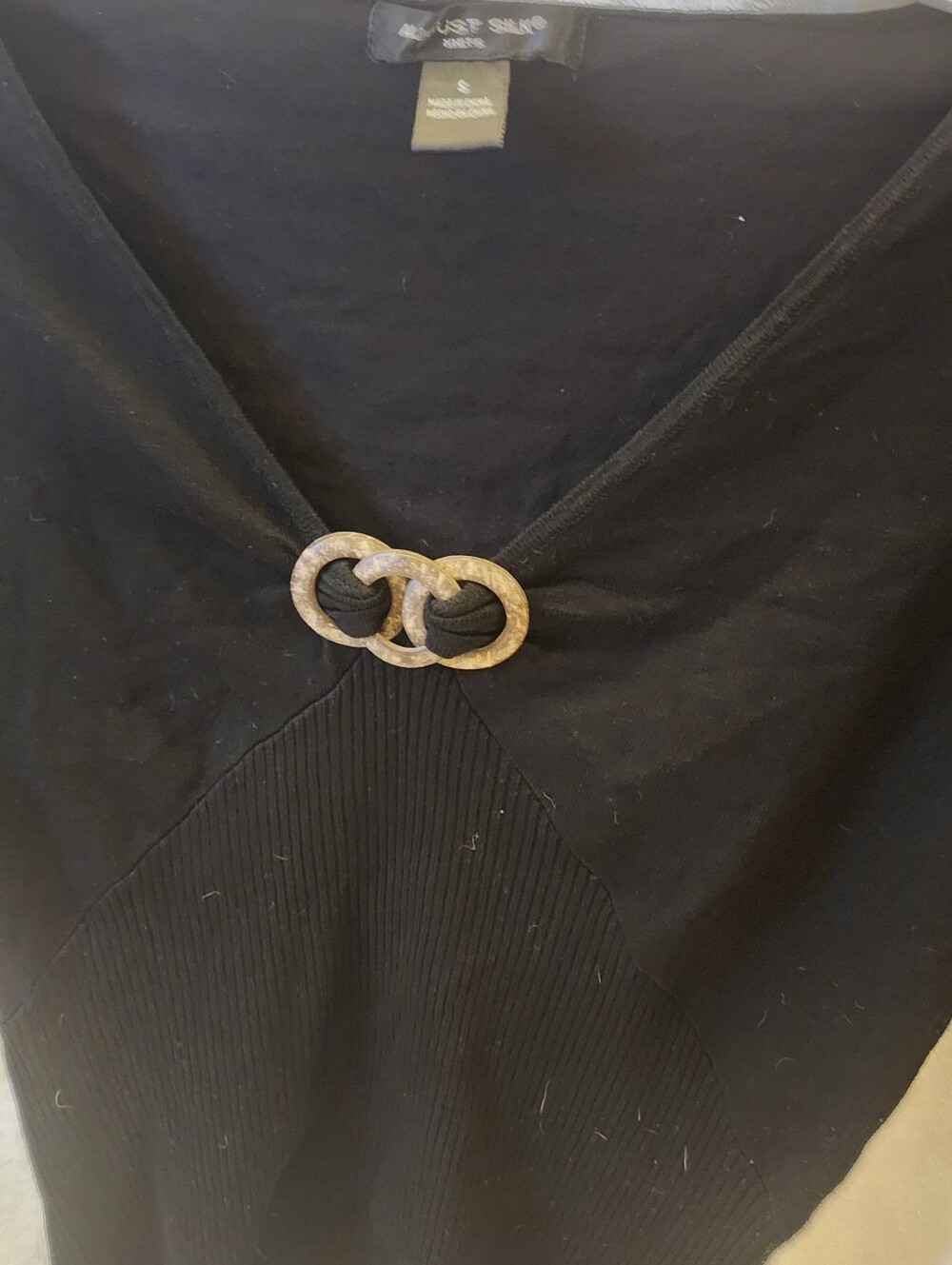 august silk Black Women's Skirt